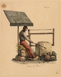 Kameník z „Les Cris de Paris“