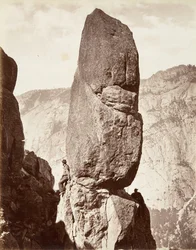 Magic Tower, Yosemite, ca. 1872, vytištěno ca. 1876.