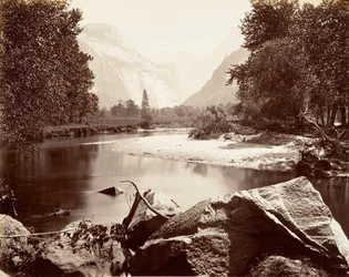 The Domes, Yosemite, ca. 1872, vytištěno ca. 1876.