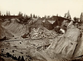 Union Diggings, Columbia Hill, okres Nevada
