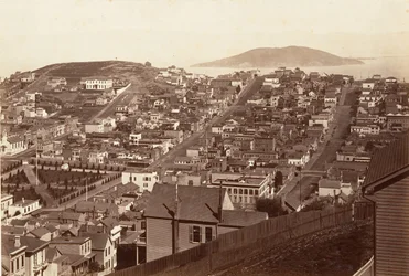 San Francisco, 1864, vytištěno ca. 1876.