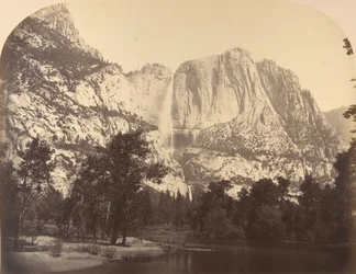 Yosemitské vodopády, River View, 2637 stop, 1861.