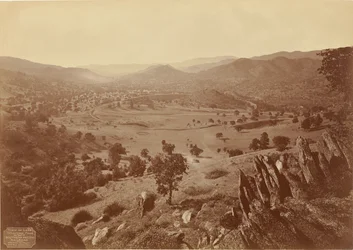 Celkový pohled na Tehachapi Loop, S.P.R.R.
