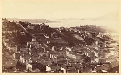 [Golden Gate z Telegraph Hill, S.F.]
