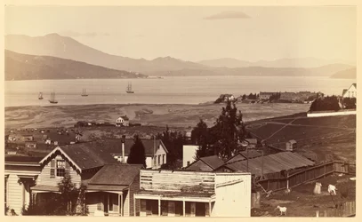 [Sausalito, Tamalpais a Richardsonův záliv ze San Francisca]