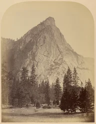 Tři bratři, pohled zepředu, 4480 stop, Yosemite