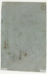 Verso Sketch of A Child