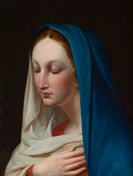 Madonna (olej na plátně)
