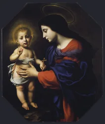 Madonna a dítě, 1651