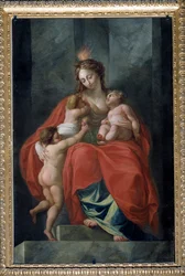 Alegorie třinácti hodnot republiky: charita (Malba, po 1783)