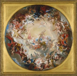 Glorification of the Cross (olej na plátně)