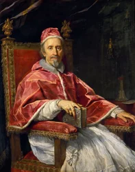 Portrét papeže Klementa IX 1600-1669, 1669.