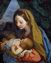 Madona s dítětem, kolem roku 1660
