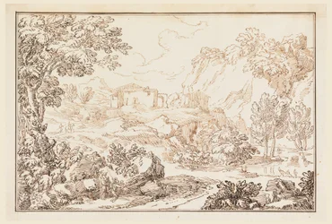 Kresba, Krajina, 1770-86