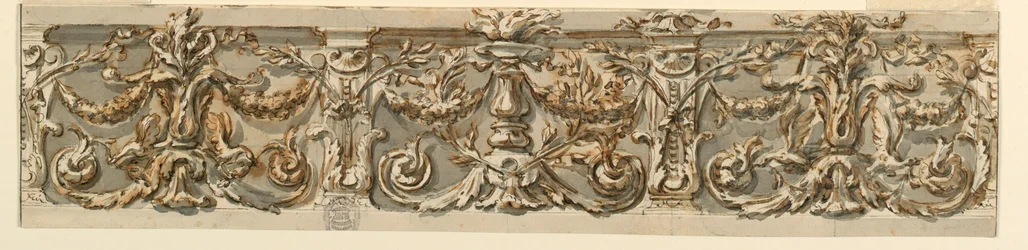 Kresba, Návrh vlysu, asi 1770