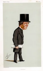 Lyon Playfair , skotský chemik, politik a správce, 1875