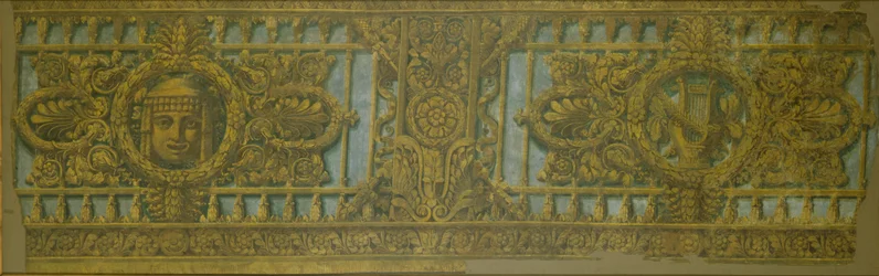 Design boxu pro Alexandrinské divadlo v Petrohradu, 1826-1829