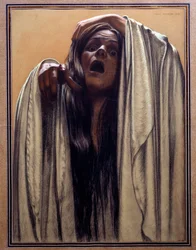 Studie k obrazu „Vlna“, 1907