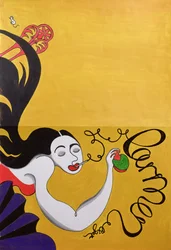 Carmen (wc na papíře)
