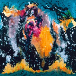 Mountain Impromptu, 2006 (kombinovaná technika na plátně)