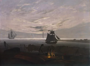 Večer u Baltského moře, 1831