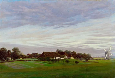 Rovinatý venkov poblíž Greifswaldu, 1822-1823