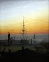 Německy: Der Greifswalder Hafen Přístav Greifswald