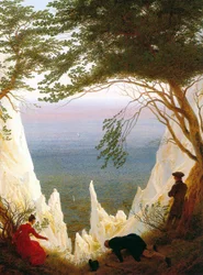 Německy: Kreidefelsen auf Rügen Křídové skály na Rujáně