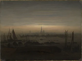 Greifswald v měsíčním světle
