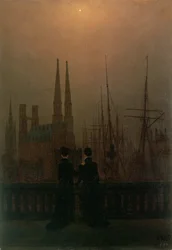 Přístav v noci (sestry), kolem 1818-20