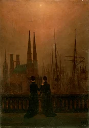 Harbour at Night Sisters, 1818-1820.