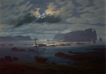 Severní moře v měsíčním svitu, 1823-24