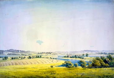 Pohled na Putbus, 1824-1825.