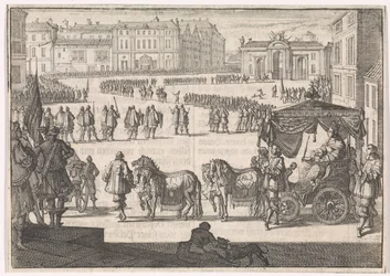 Uvedení Kristýny, královny švédské, do úřadu ve Stockholmu, 1650
