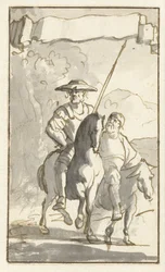 Titulní tisk Dona Quijota Návrhy pro pátý díl Histoire de l