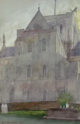 Severní transept, katedrála ve Winchesteru, Anglie