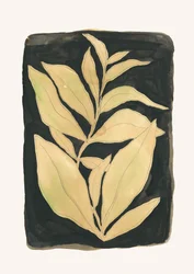 Elegantní botanické listy