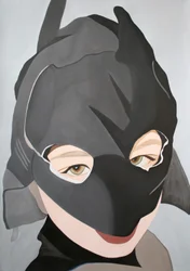 Batboy, 2003 (akryl na papíře)
