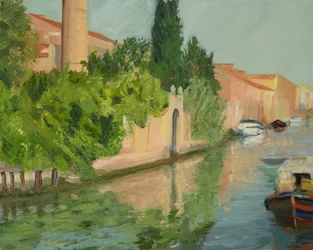Kanálová odbočka, Fortuny Gardens (malba)