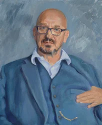 Charlie Hall, 2025 (olej na plátně)