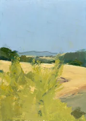 Montagne Noire, JZ Francie 2012 (olej na desce)