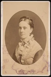Portrét lady Frances Anny Blandy Thomsonové, baronky Kelvinové 1837-1916, 1876.