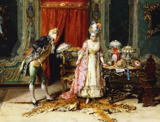 Květiny pro její paní, 1875