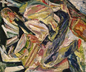 Homme Assis, kolem 1920-29 (olej na plátně)
