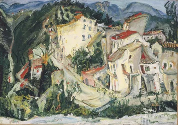 Krajina v Cagnes; Krajina Cagnes, kolem 1924-1925