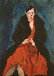 Portrét Madeleine Castaingové, kolem roku 1929