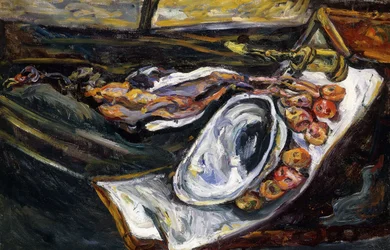Zátiší s Bažantem; Příroda Morte au Faisan, 1918