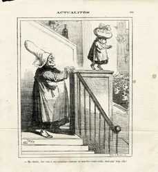 Ilustrace Cham (1819-1879) v Le Charivari