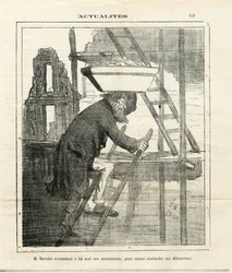 Ilustrace Cham (1819-1879) v Le Charivari