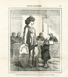 Ilustrace Cham (1819-1879) v Le Charivari